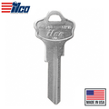 Ilco - KW10-NP Key Blank - 5 Pin or Disc