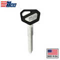 KW15BP - Kawasaki - Motorcycle / ATV Plastic Head Key Blank - ILCO