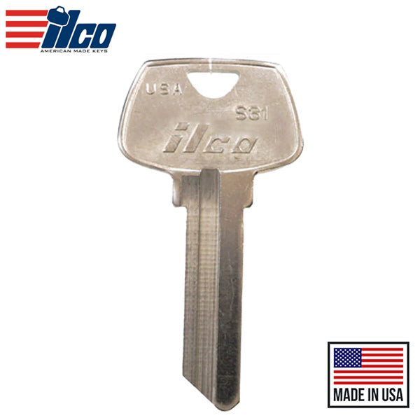 Ilco - S31 Sargent Key Blank - 6 Pin