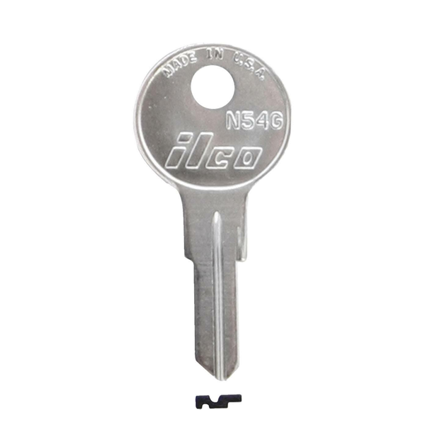 Ilco - N54G DL 0 Key Blank - 5 Pin or Disc