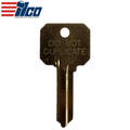 Ilco - NB-AR1 Key Blank - Neuter Bow - Brass Finish