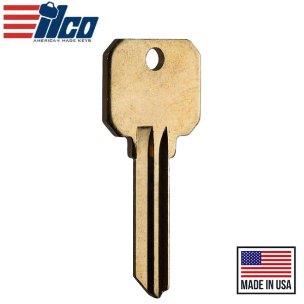 Ilco - NB-AR4 Key Blank - Neuter Bow Brass Finish