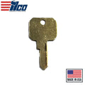 Ilco - NB-M1 Key Blank - Neuter Bow Brass Finish