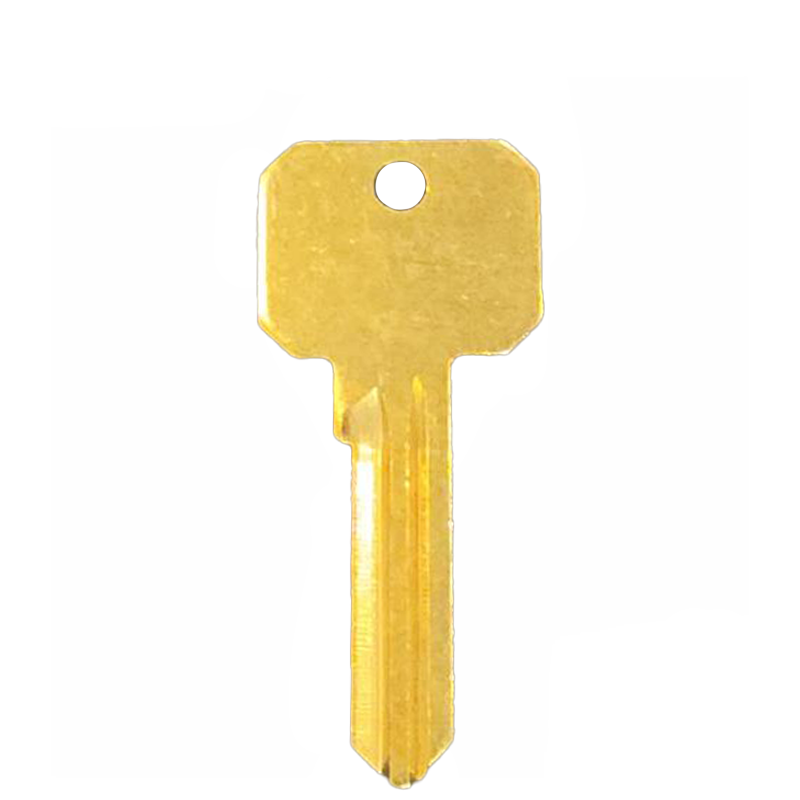 Ilco - NB-RU46 Key Blank - Neuter Bow Brass Finish