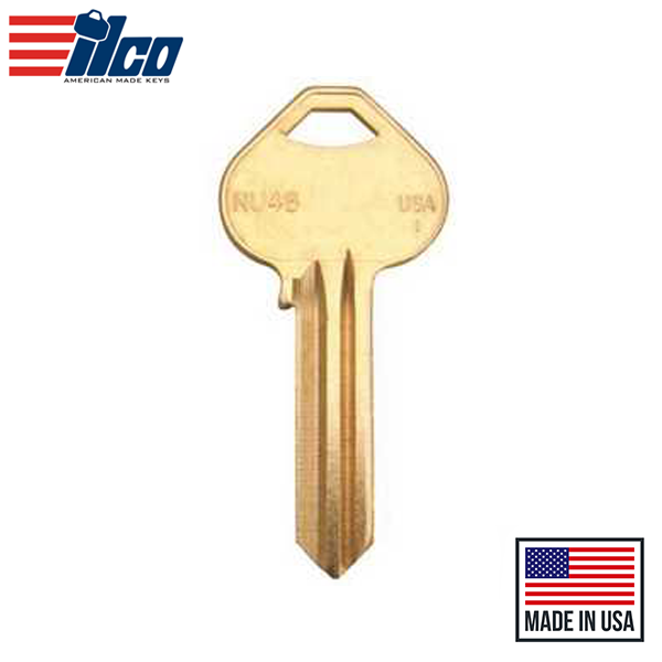 Ilco - RU46-BR RUSSWIN Key Blank