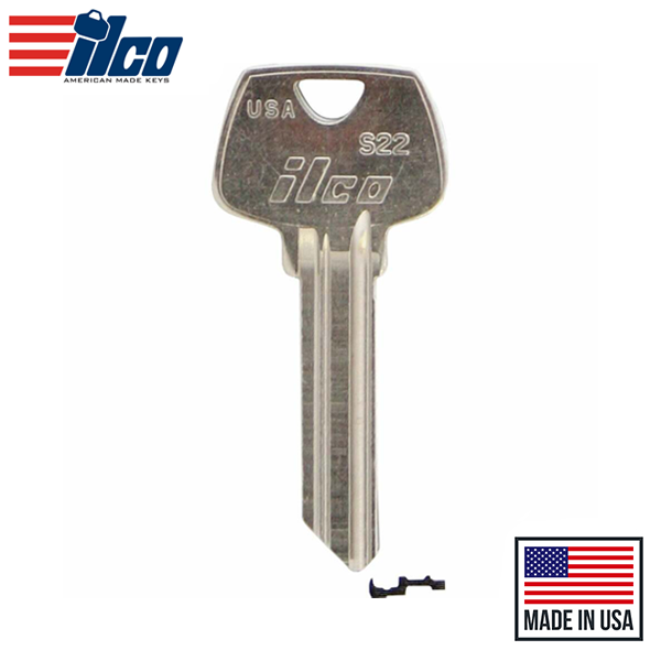 Ilco - S22 SARGENT Key Blank