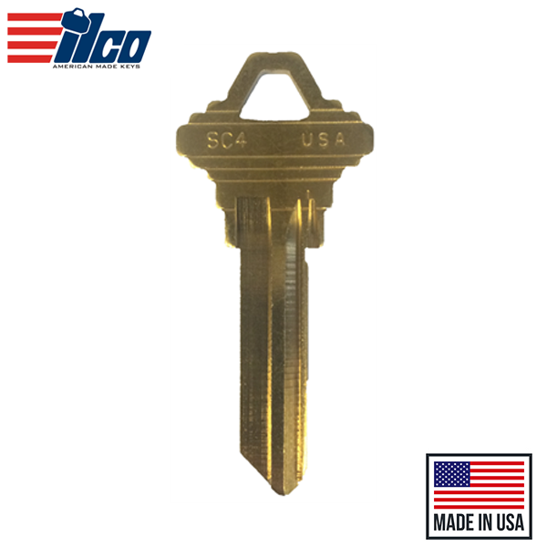 Ilco - SC4-NP SCHLAGE  Key Blank