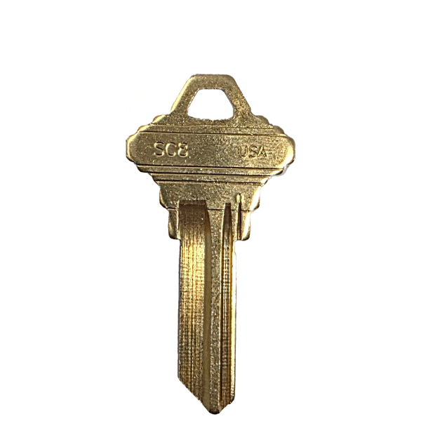 Ilco - SC8-BR SCHLAGE Key Blank
