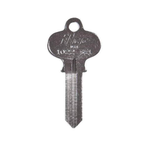 Ilco - ???1022-SE1 SEGAL Key Blank - Nickle (Pack Of 250)