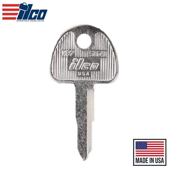 Ilco - SUZ11 / X87 - Suzuki - Motorcycle / ATV Key Blank