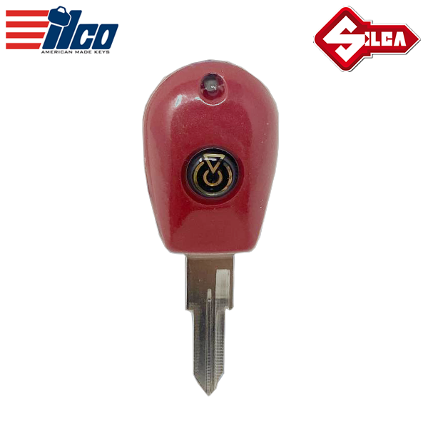 Fiat / T13SP28A - Transponder Key - GT10 Keyway - Chipless