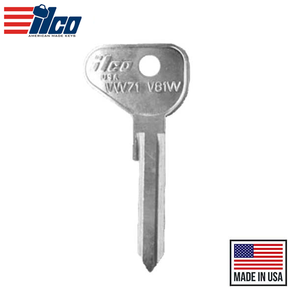 Ilco - VW71 / V81W - VW - Key Blank