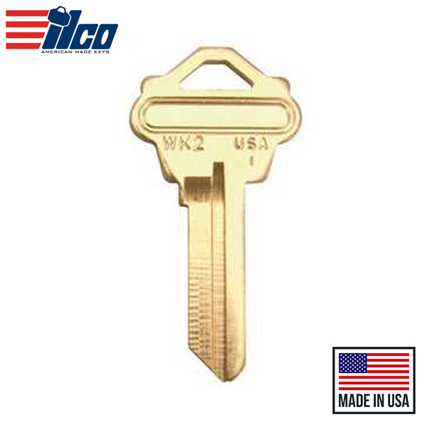 Ilco - WK2-BR WESLOCK Key Blank