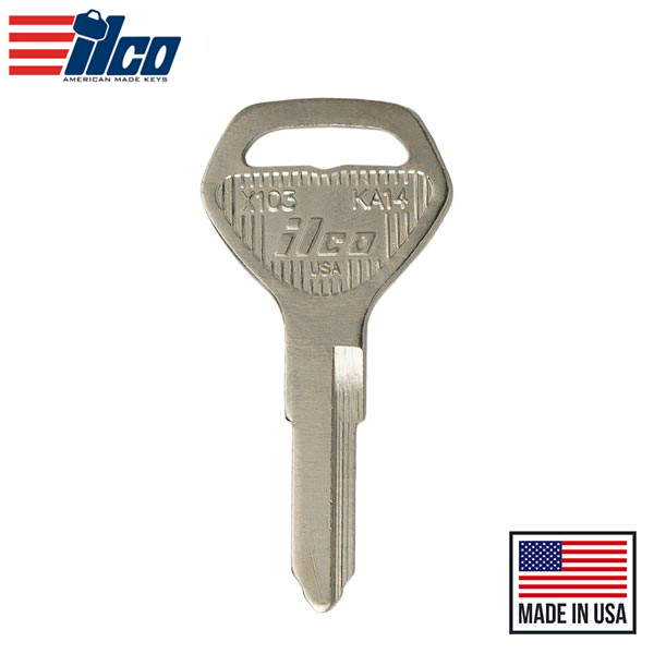 Ilco - X103 / KA14 - Kawasaki - Motorcycle / ATV Key Blank