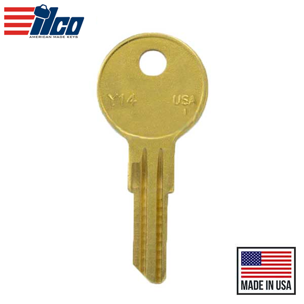 Ilco - Y14-BR YALE Key Blank