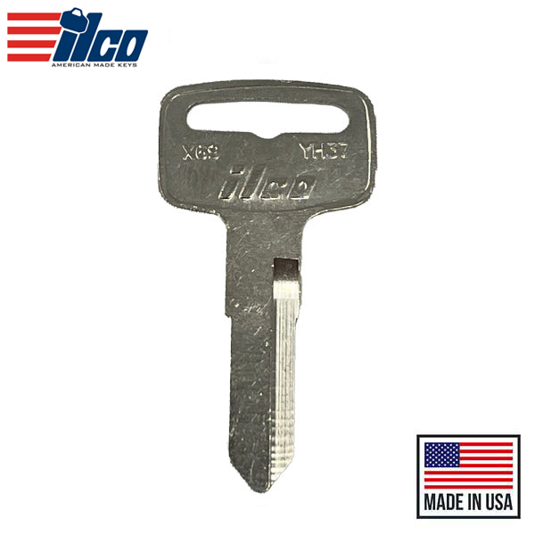 Ilco - X69 / YH37 - Yamaha - Motorcycle / ATV Key Blank