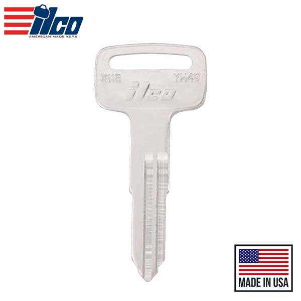 Ilco - YH49 / X118 - Yamaha - Motorcycle / ATV Key Blank