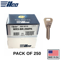 WR3-BR WEISER Key Blank 250 Pack -  ILCO