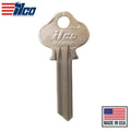Ilco - 1004AR - Lockwood Flat Key Blank - 1.26" x .33"