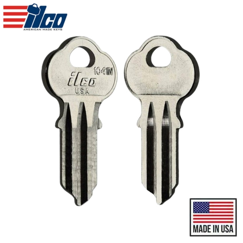 Ilco - 1041N - Chicago Flat Key Brass