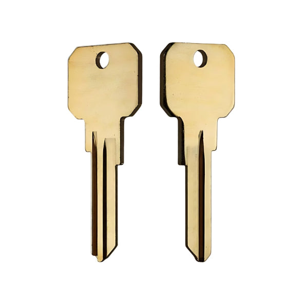 Ilco - NB-KW1 Key Blank - Neuter Bow Brass Finish