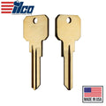 Ilco - NB-KW1 Key Blank - Neuter Bow Brass Finish