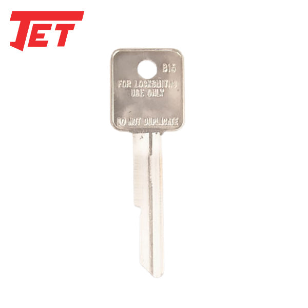 JET - GM B15 Master Key - Passes into GM 6-Cut Keyways