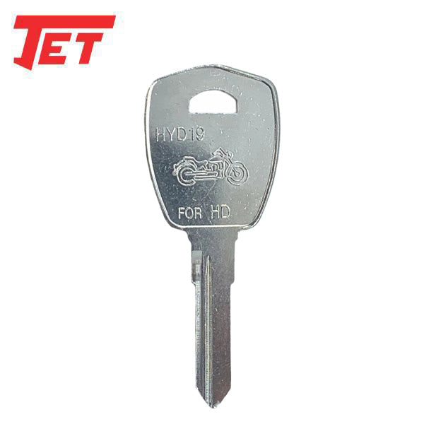 JET - HYD19-NP - Harley Davidson Mechanical Key