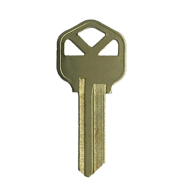 KW1 Keys - Brass Finish Kwikset Key Blanks