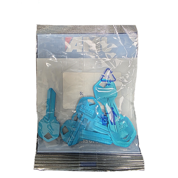 KW1 Key - Aluminum Kwikset Key Blanks - Blue  (JMA)