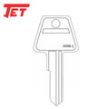 JET - American Padlock Key Blank - 5 pin with Long Shoulder (AM6-L)