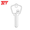 JET - 6 Pin Key Blank for Arrow Locks with Original Shaped Bow (AR4)