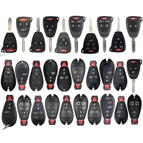 Remote Keys STARTER Pack / Chrysler - Dodge - Jeep / Flip Keys, Remote Head Keys (AFTERMARKET)
