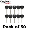 50 x GM Transponder Key / B111 / (Chip 46 Circle+) (AFTERMARKET) (Bundle of 50)