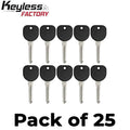25 x GM Transponder Key / B111 / (Chip 46 Circle+) (AFTERMARKET) (Bundle of 25)