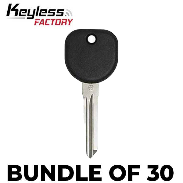 30 x GM B111 Transponder Key (Chip 46 Circle+) (BUNDLE OF 30)