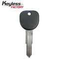 2008-2014 Chevrolet - B114R Transponder Key (46 Circle + Chip) (AFTERMARKET)