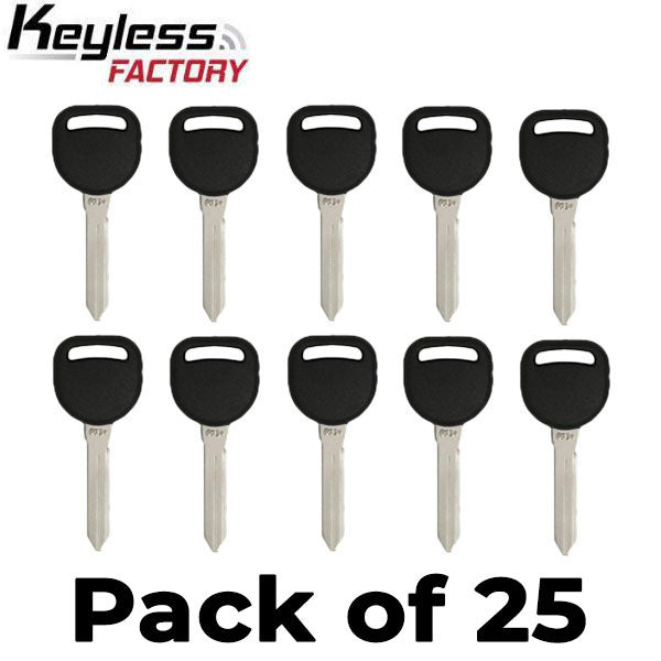 25 x 1998-2008 GM -  B99  PK3 Transponder Key (ID 13 Chip)   (AFTERMARKET) (Bundle of 25)