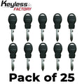 25 x Y170 Chrysler / Dodge / Jeep Transponder Key (AFTERMARKET) (Bundle of 25)