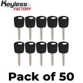 50 x  H74 / H86 Ford Mazda Lincoln Transponder Key (4D60 Chip) (AFTERMARKET) (Bundle of 50)