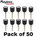 50 x 2003-2017 HO03 Honda / Acura Transponder Key (46 Chip) (AFTERMARKET) (Bundle of 50)