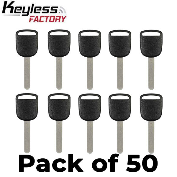 50 x 2013-2020 Honda - HO05 Transponder Key (G Chip) (AFTERMARKET) (Bundle of 50)