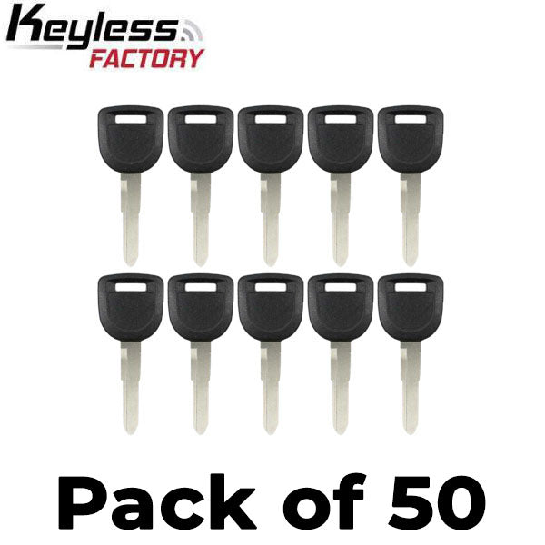 50 x 2003-2014 Mazda  MZ24 / MZ34 Transponder Key (Chip 4D63 80 Bit) (AFTERMARKET) (Bundle of 50)