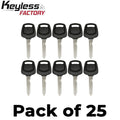 25 x  Nissan / Infiniti NI02 Transponder Key (AFTERMARKET) (Bundle of 25)