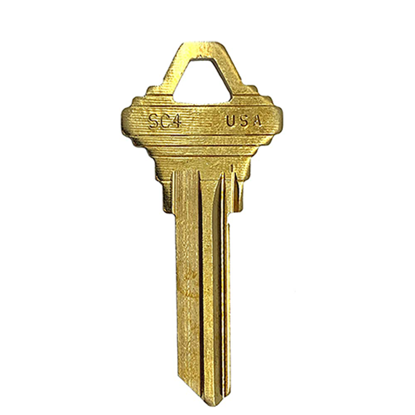 Ilco - 101-C SCHLAGE Key Blank - 6 Pin or Disc - Brass