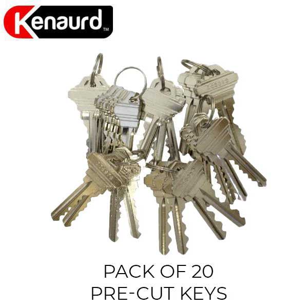 20 x Premium Pre-Cut Schlage Keys - SC1 - (Pack of 20)