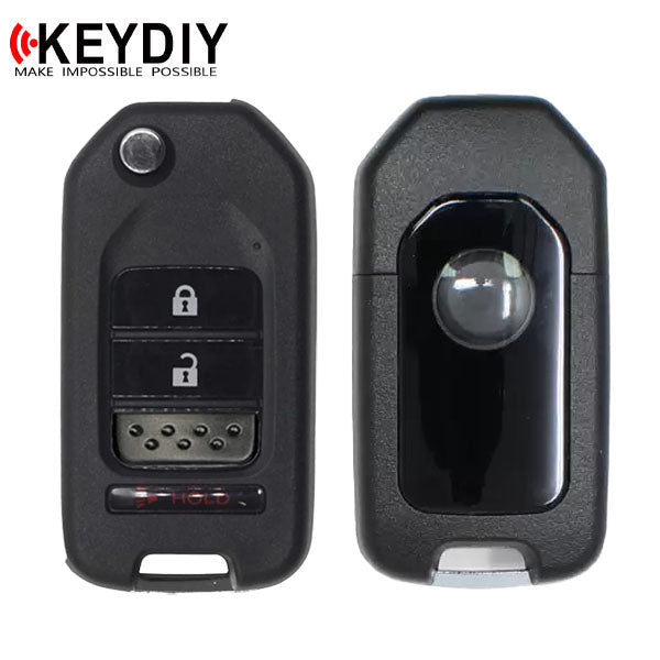 KEYDIY - 3-Button Universal Flip Key - Honda Style (B10-2+1)