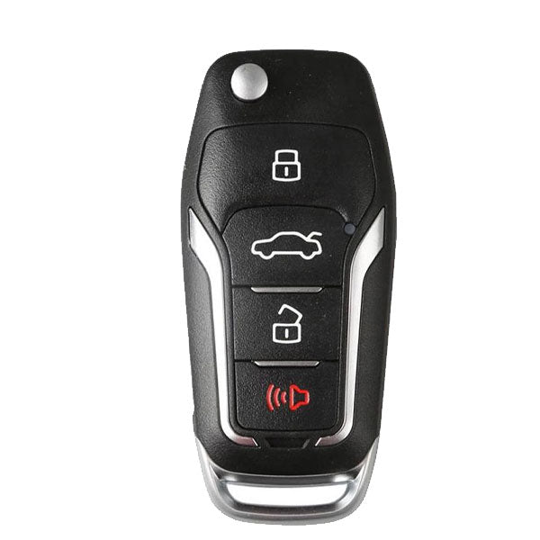 KEYDIY - Ford Style - 4-Button Flip Key Blank  (KD-B12-4)