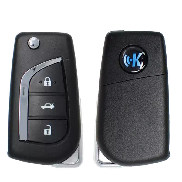 KEYDIY - 3-Button Universal Flip Key - Toyota Style (B13)