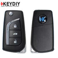 KEYDIY - 3-Button Universal Flip Key - Toyota Style (B13)